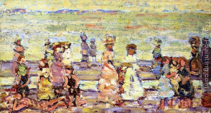 Maurice Brazil Prendergast : Maine Beach Maurice Brazil Prendergast : Maine Beach